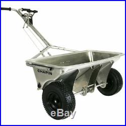 Chapin 8500B 200 LB Professional Stainless Steel Rock Salt Drop Spreader