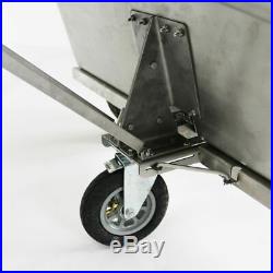 Chapin 8500B 200 LB Professional Stainless Steel Rock Salt Drop Spreader