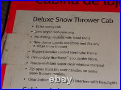 Classics Deluxe Snow Blower Cover Universal Cab Heavy Duty Fits Stage-2 Blower Classics Deluxe Snow Blower Cover Universal Cab Heavy Duty Fits Stage-2 Blower