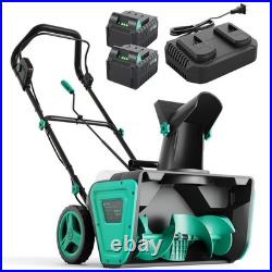 Cordless Snow Blower 40V 20 Brushless Motor Snow Thrower with Battery & Charger