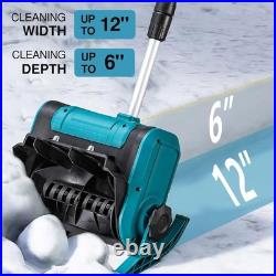 Cordless Snow Shovel, 13 Brushless Electric Snow Shovel with Battery and Charge