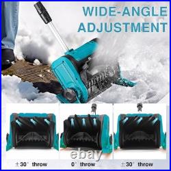 Cordless Snow Shovel, 13 Brushless Electric Snow Shovel with Battery and Charge
