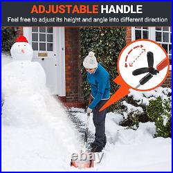 Cordless Snow Shovel, 20V 10-Inch 4-Ah Cordless Snow Blower, Battery Snow Bl