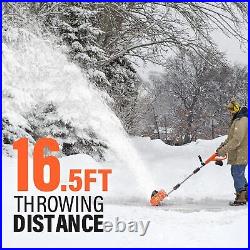 Cordless Snow Shovel, 20V 11-Inch Electric Battery Snow Blower Adjustable Handle Cordless Snow Shovel, 20V 11-Inch Electric Battery Snow Blower Adjustable Handle