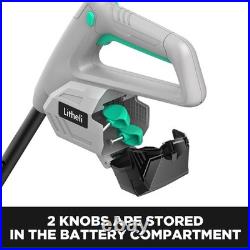 Cordless Snow Shovel 20V 12-Inch Battery Powered Snow Thrower with Handle & Charge Cordless Snow Shovel 20V 12-Inch Battery Powered Snow Thrower with Handle & Charge