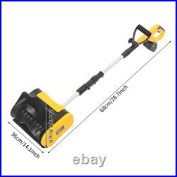 Cordless Snow Shovel Battery Powered Electric Snow Cleaning Machine 1200W 20V Cordless Snow Shovel Battery Powered Electric Snow Cleaning Machine 1200W 20V