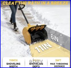Cordless Snow Shovel Compatible With DeWalt 20V Max Battery
