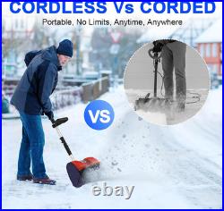 Cordless Snow Shovel Compatible for Milwaukee 18V Battery with Brushless Motor Cordless Snow Shovel Compatible for Milwaukee 18V Battery with Brushless Motor