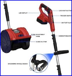 Cordless Snow Shovel Compatible for Milwaukee 18V Battery with Brushless Motor