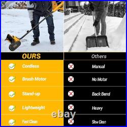Cordless Snow Shovel Compatible with? -? 20V Battery 13 Brushless