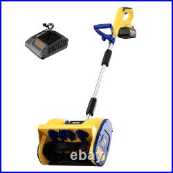 Cordless Snow Shovel Compatible with Dewalt 20V Battery, 12-inch Brushless Snow