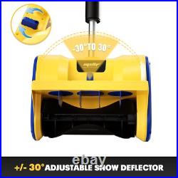 Cordless Snow Shovel Compatible with Dewalt 20V Battery, 12-inch Brushless Snow