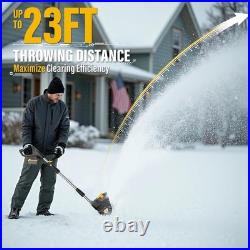 Cordless Snow Shovel, Compatible with Dewalt 20V Max Battery (Tool Only), 12-Inc