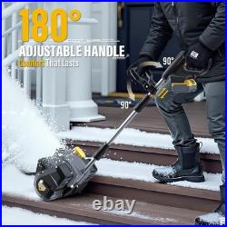 Cordless Snow Shovel, Compatible with Dewalt 20V Max Battery (Tool Only), 12-Inc