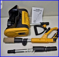 Cordless Snow Shovel Compatible with Dewalt 20V Max Battery(Tool Only) Brand New