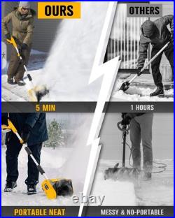 Cordless Snow Shovel Compatible with Dewalt 20V Max Battery(Tool Only) Brand New
