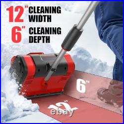 Cordless Snow Shovel Compatible with Milwaukee 18V Battery, 12 Electric Snow Bl