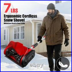 Cordless Snow Shovel Compatible with Milwaukee 18V Battery, 12 Electric Snow Bl