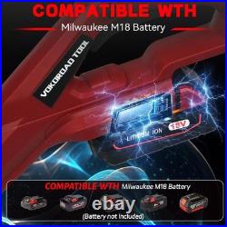 Cordless Snow Shovel Compatible with Milwaukee M18 18V Battery, 11 Brushless Mo