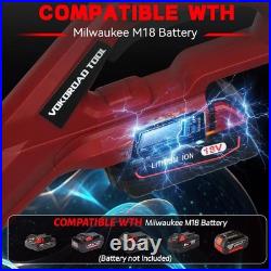 Cordless Snow Shovel Compatible with Milwaukee M18 18V Battery, 11 Brushless Mo