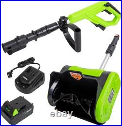 Cordless Snow Shovel Compatible with Milwaukee M18 18V Battery, 11 Brushless Mo