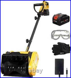 Cordless Snow Shovel, Electric Snow Blower Dewalt Battery & Quick Charger Includ Cordless Snow Shovel, Electric Snow Blower Dewalt Battery & Quick Charger Includ