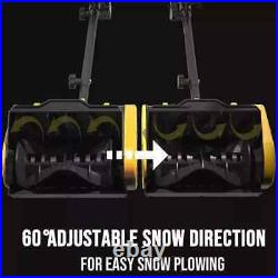 Cordless Snow Shovel, Electric Snow Blower Dewalt Battery & Quick Charger Includ Cordless Snow Shovel, Electric Snow Blower Dewalt Battery & Quick Charger Includ