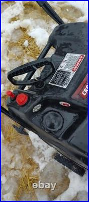 Craftsman 21 Snow Blower 123cc 4cycle Snow Blower pull start only