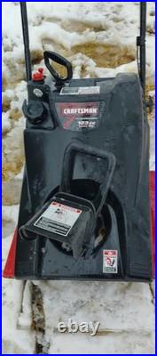 Craftsman 21 Snow Blower 123cc 4cycle Snow Blower pull start only
