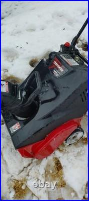 Craftsman 21 Snow Blower 123cc 4cycle Snow Blower pull start only