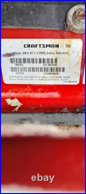 Craftsman 21 Snow Blower 123cc 4cycle Snow Blower pull start only