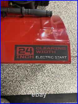 Craftsman 24 Clearing Width Snowblower, Electric Start