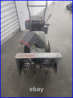Craftsman 24 Inch 2 Stage Snowblower. Electric Start, Self Propelled