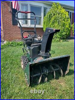 Craftsman 5 HP Gas Snowblower 24 Electric Start Self-drive Forward/Reverse