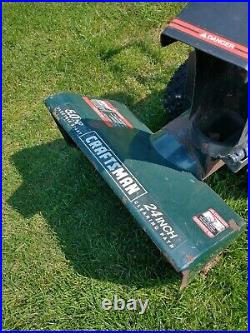 Craftsman 5 HP Gas Snowblower 24 Electric Start Self-drive Forward/Reverse