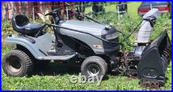 Craftsman Lts1500 Lawn Tractor with Snowblower Attachment Used Works