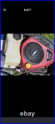 Craftsman Lts1500 Lawn Tractor with Snowblower Attachment Used Works Craftsman Lts1500 Lawn Tractor with Snowblower Attachment Used Works