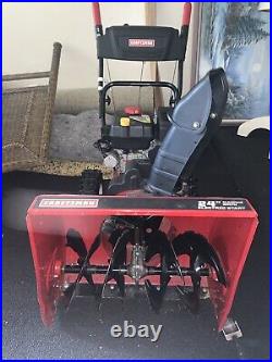 Craftsman Snow Blower 24 Clearing Width Electric Start