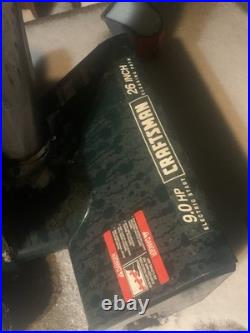 Craftsman Two Stage Gas Snow Blower 26 9.0 HP Electric Start Green