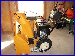 Cub Cadet 3X snow thrower