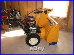 Cub Cadet 3X snow thrower