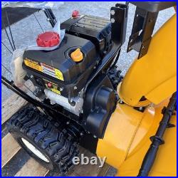 Cub Cadet Snow blower 26inch 2stage. Electric start 243cc. Open box