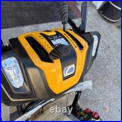Cub Cadet Snow blower 26inch 2stage. Electric start 243cc. Open box