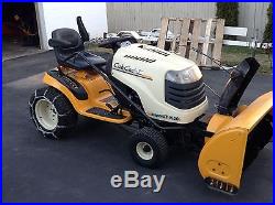 Cub Cadet super LT 1550 tractor with snowblower