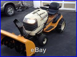 Cub Cadet super LT 1550 tractor with snowblower