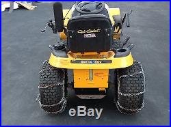 Cub Cadet super LT 1550 tractor with snowblower