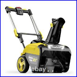 DB2801 21 inch 80 V Single Stage Snow Blower with 6.0 Ah Battery and Charger