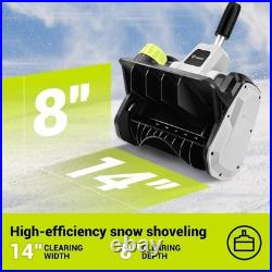 DEKOPRO 14Inch Cordless Snow Shovel Electric Snow Blower 40V 4.0Ah/B-grade DEKOPRO 14Inch Cordless Snow Shovel Electric Snow Blower 40V 4.0Ah/B-grade