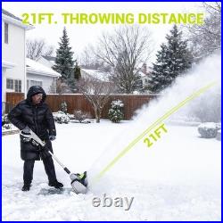 DEKOPRO 14Inch Cordless Snow Shovel Electric Snow Blower 40V 4.0Ah/B-grade DEKOPRO 14Inch Cordless Snow Shovel Electric Snow Blower 40V 4.0Ah/B-grade