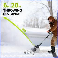 DEKOPRO 14-Inch Corded Electric Snow Blower, 1500w High-Power Snow Blower DEKOPRO 14-Inch Corded Electric Snow Blower, 1500w High-Power Snow Blower